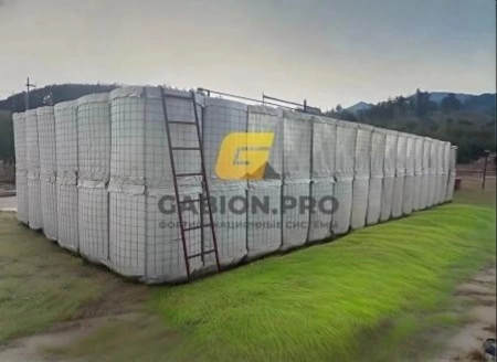 Габионы насыпного типа